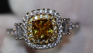 Yellow Diamond Ring | Yellow Diamond Engagement Ring