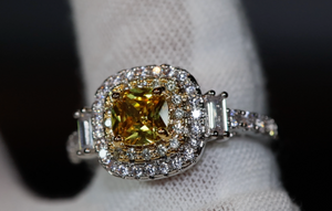 Yellow Diamond Ring | Yellow Diamond Engagement Ring