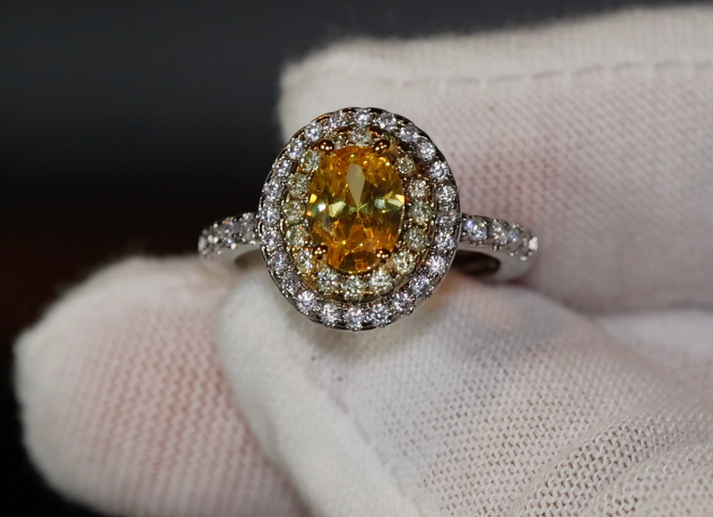 Yellow Diamond Engagement Rings | Canary Yellow Diamond Ring – Minx London
