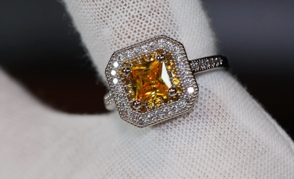 Yellow Diamond Ring | Yellow Diamond Engagement Rings