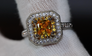 Yellow Diamond Ring | Yellow Diamond Engagement Rings