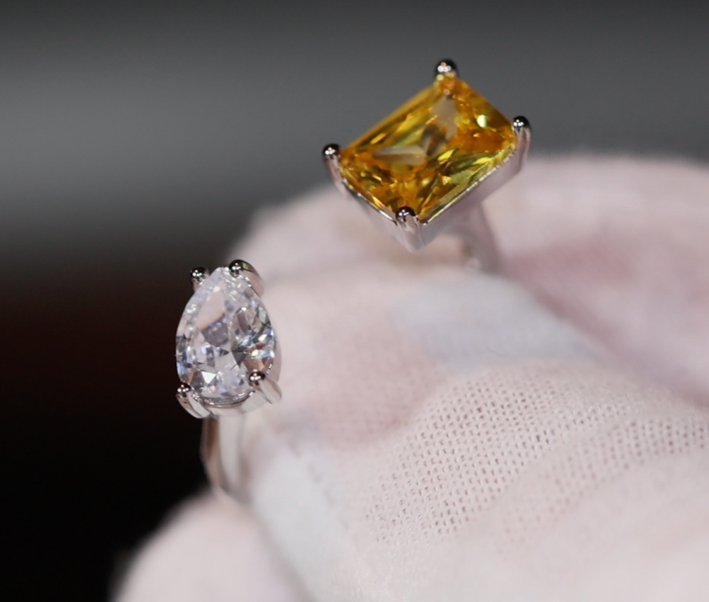 Yellow Diamond Engagement Rings | Yellow Diamond Ring – Minx London