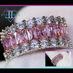 Pink Diamond Eternity Ring