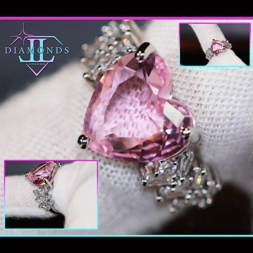 Pink Diamond Ring