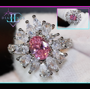 Pink Diamond Ring