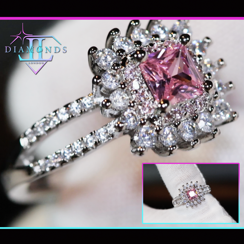 
            
                Load image into Gallery viewer, pink diamond ring
            
        