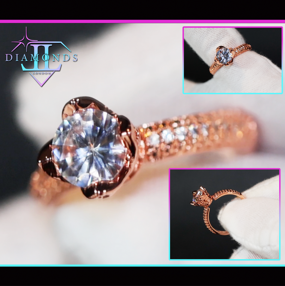 Rose Gold Engagement Ring