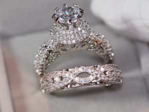 Engagement Ring Set | Engagement Ring Diamond | Wedding Ring Set