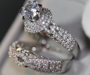 Engagement Ring Set | Engagement Ring Diamond | Wedding Ring Set