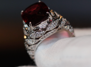 Red Diamond Ring | Mens Red Diamond Ring | Womens Red Diamond Ring