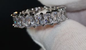 Baguette Ring | Eternity Ring | Promise Ring | Diamond Rings| Engagement Ring