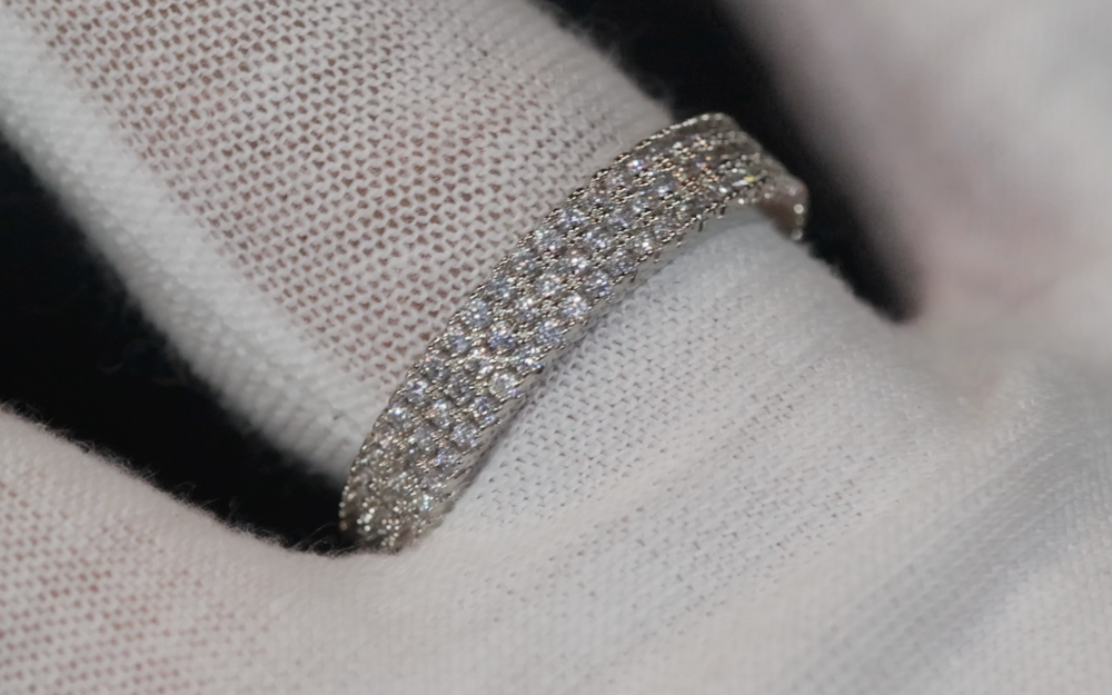 Eternity Ring | Promise Ring | Pavé Diamond Ring | Eternity Ring Diamond | Wedding Band