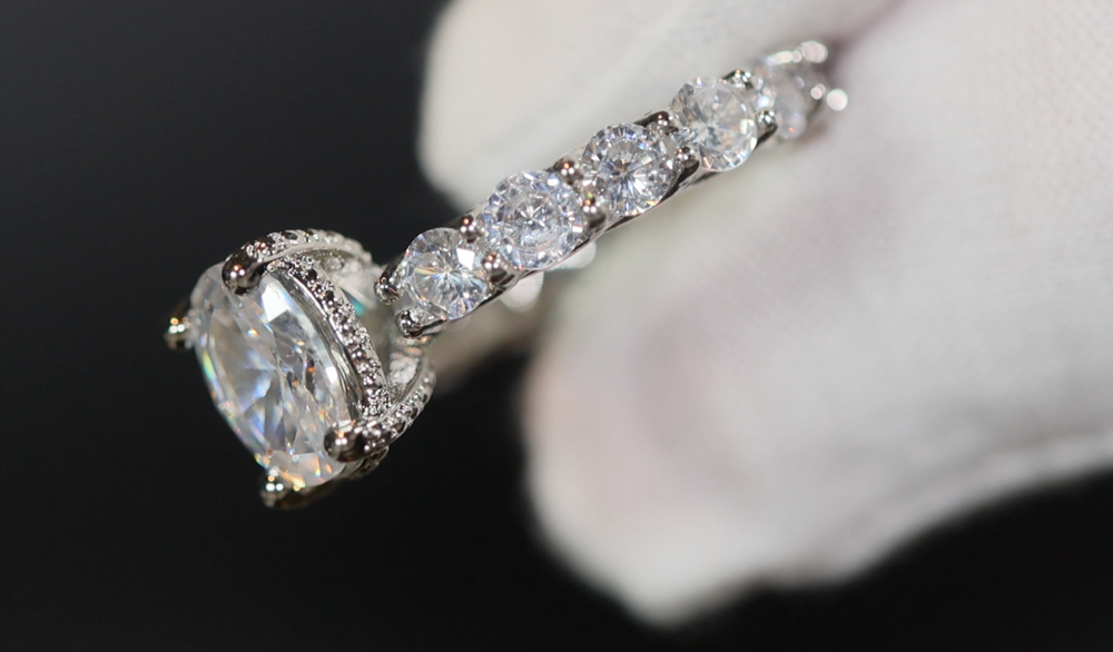 Oval Diamond Ring | Oval Ring | Oval Engagement Ring | Wedding Ring