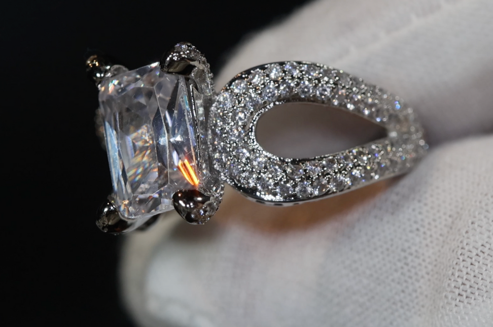 Big Diamond Ring | Womens Big Diamond Ring | Womens Engagement Ring