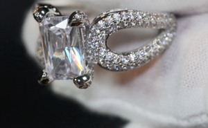 Big Diamond Ring | Womens Big Diamond Ring | Womens Engagement Ring