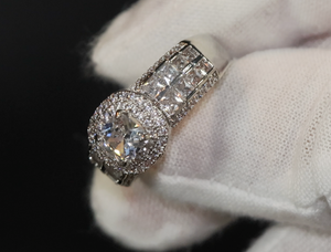Promise Ring | Womens Ring | Princess Cut Diamond Engagement Ring