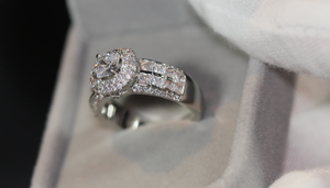 Promise Ring | Womens Ring | Princess Cut Diamond Engagement Ring