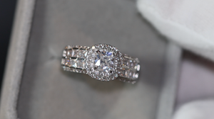 Promise Ring | Womens Ring | Princess Cut Diamond Engagement Ring