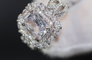 Big Baguette Ring | Promise Ring | Womens Ring | Engagement Rings | Wedding Ring
