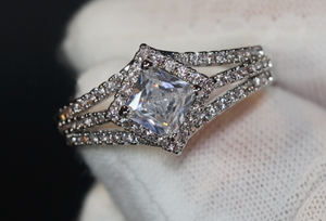 Princess Cut Engagement Ring | Womens Engagement Ring | Engagement Rings