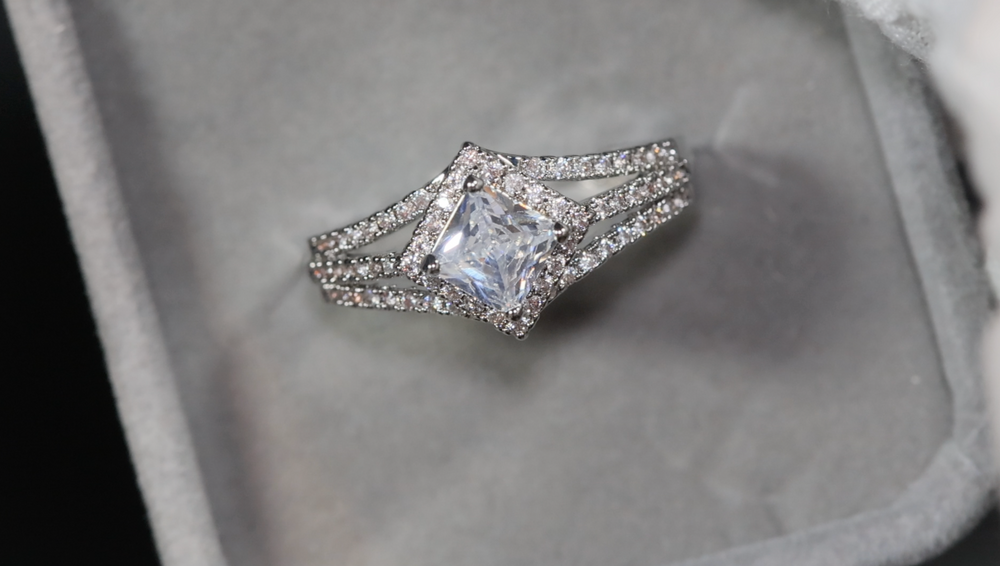 Princess Cut Engagement Ring | Womens Engagement Ring | Engagement Rings