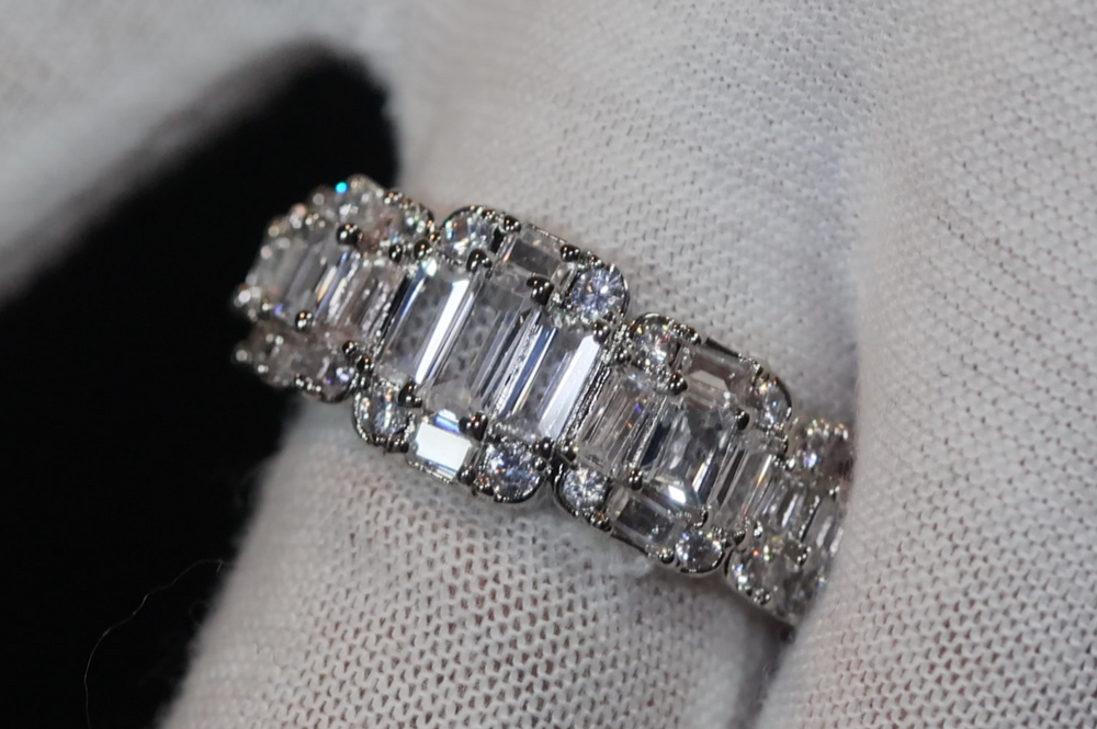 Big Baguette Ring | Baguette Ring | Womens Ring | Diamond Engagement Ring