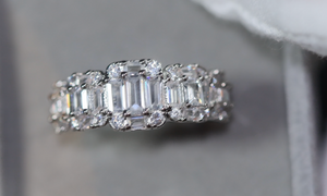 Big Baguette Ring | Baguette Ring | Womens Ring | Diamond Engagement Ring