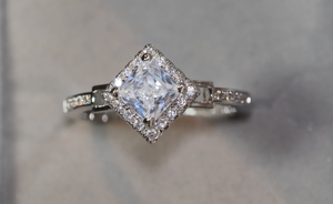 Engagement Ring | Womens Big Diamond Ring | Womens Engagement Ring
