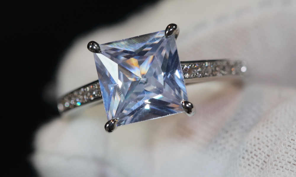 Princess Cut Diamond Ring | Womens Engagement Ring