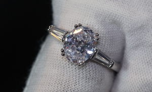 Oval Diamond Ring | Oval Ring | Oval Engagement Ring