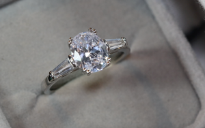 Oval Diamond Ring | Oval Ring | Oval Engagement Ring