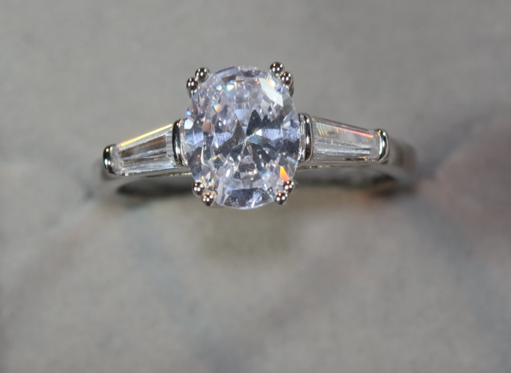 Oval Diamond Ring | Oval Ring | Oval Engagement Ring