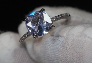 Cushion Diamond Cut Engagement Ring | Womens Engagement Ring