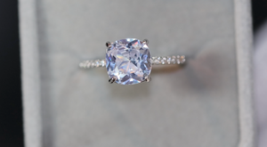 Cushion Diamond Cut Engagement Ring | Womens Engagement Ring