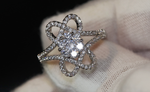 Fashion Ring | Cross Ring | Diamond Cross Ring | Wrapped Ring | Twist Ring | Stackable Ring | Charm Ring | Flower Ring | Diamond Flower Ring