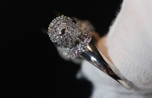 Rabbit Ring | Silver Rabbit Ring | Diamond Rabbit Rings | Pink Diamond Ring | Rabbit Ring