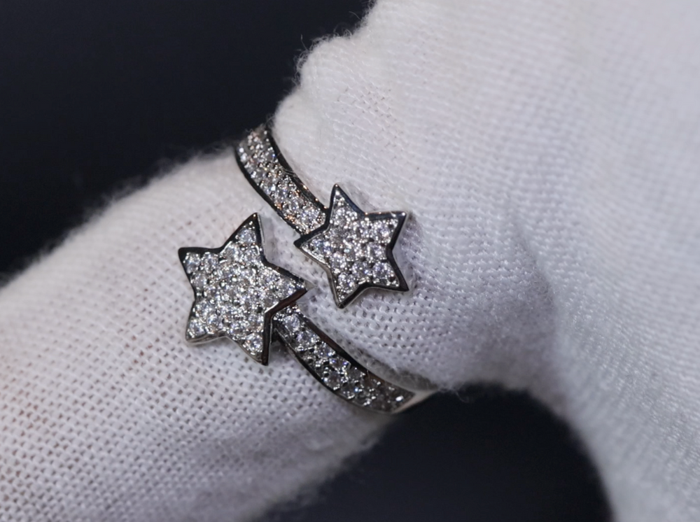 Star Ring | Diamond Star Ring | Star Shaped ring | Star Rings