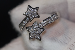 Star Ring | Diamond Star Ring | Star Shaped ring | Star Rings