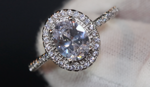 Oval Diamond Ring | Oval Ring | Oval Engagement Ring