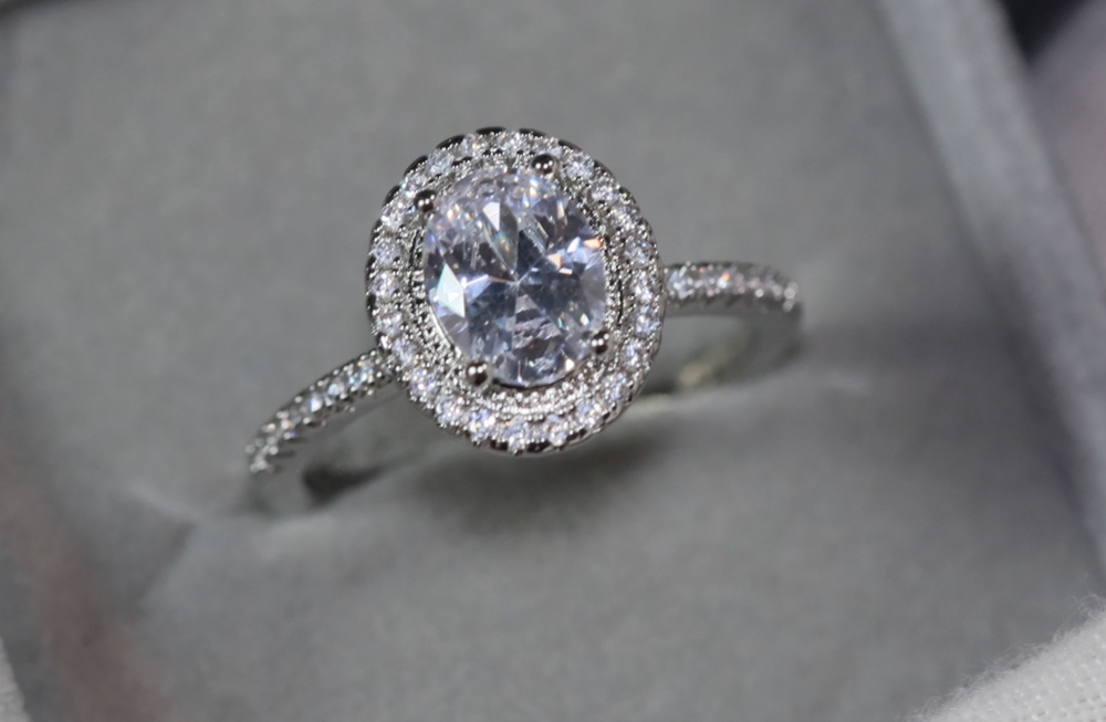 Oval Diamond Ring | Oval Ring | Oval Engagement Ring