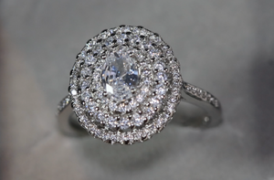 Oval Diamond Ring | Oval Ring | Oval Engagement Ring