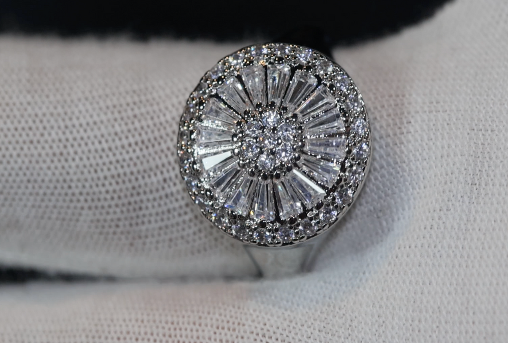 Womens Baguette Diamond Ring