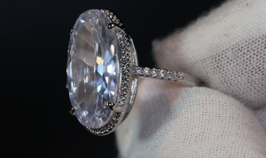 Oval Diamond Ring | Oval Engagement Ring | Oval Wedding Ring