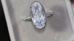 Oval Diamond Ring | Oval Engagement Ring | Oval Wedding Ring