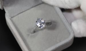 Oval Diamond Ring | Oval Ring | Oval Engagement Ring