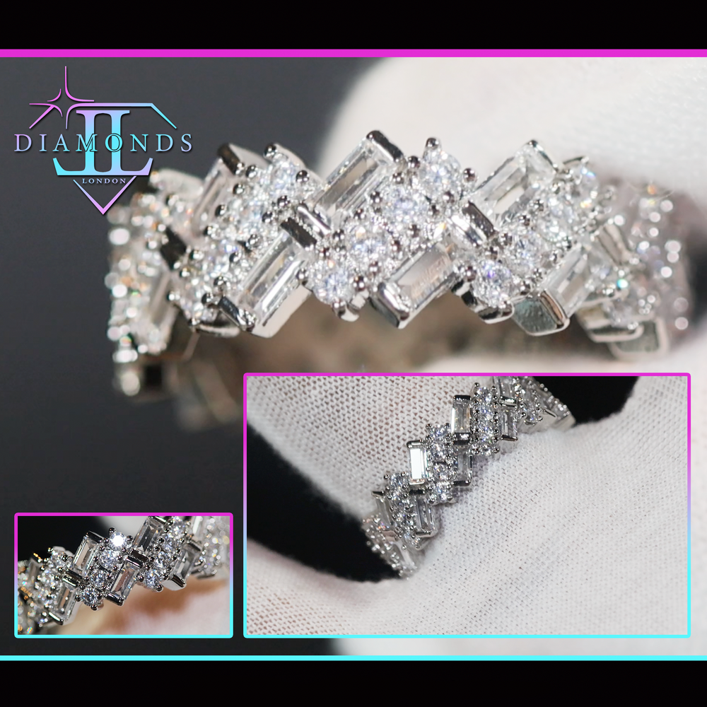 Baguette diamond ring