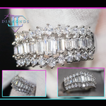 Womens Baguette Diamond Ring,