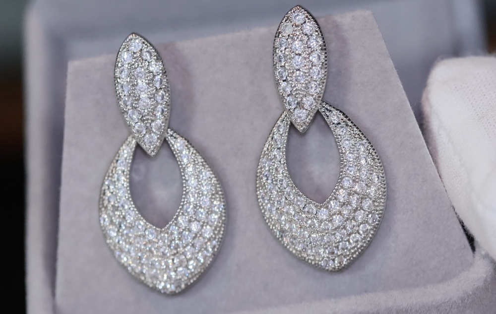 Wedding Diamond Earrings