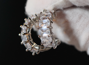Diamond Hoop Earrings | Hoop Earrings