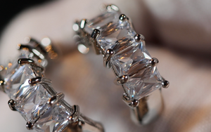 Diamond Hoop Earrings | Hoop Earrings